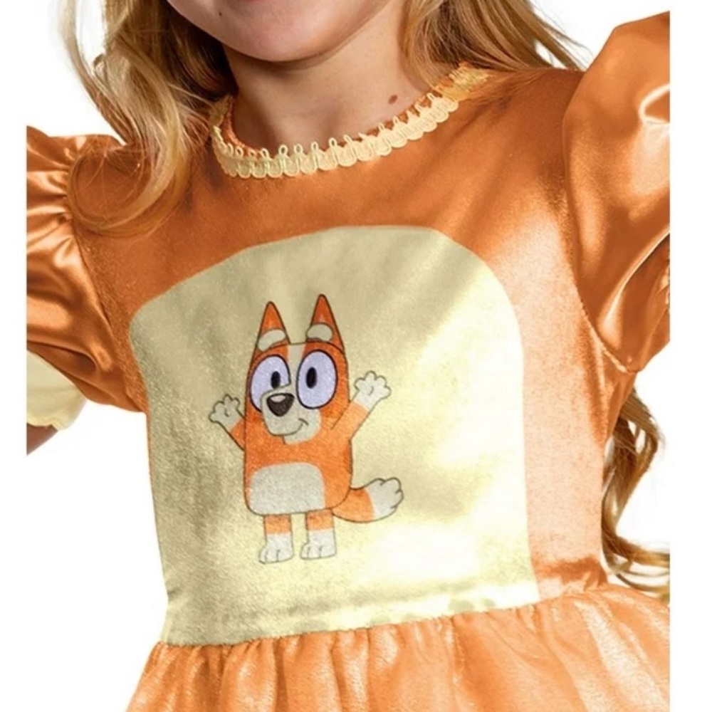 Girls' Bluey Bingo Dress Classic Costume - size 4 - 6x - Picture 3 of 8